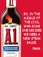 Back in the day, the armies didn't generally carry enough food with them, and there was no department tasked with growing, slaughtering, curing, and then transporting meat. Folks bid on government contracts, and would haul pickled beef in barrels on wagons. There are lots of ways to get the low bid on providing barrels of beef, and none of them improve the quality of the steaks and roasts. Then, somebody got the idea that you could eat anything with a spicy enough sauce.